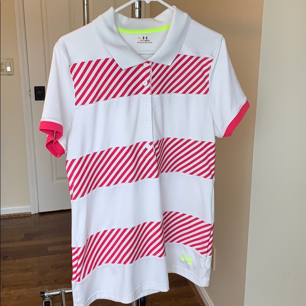 Under Armour women's golf shirt